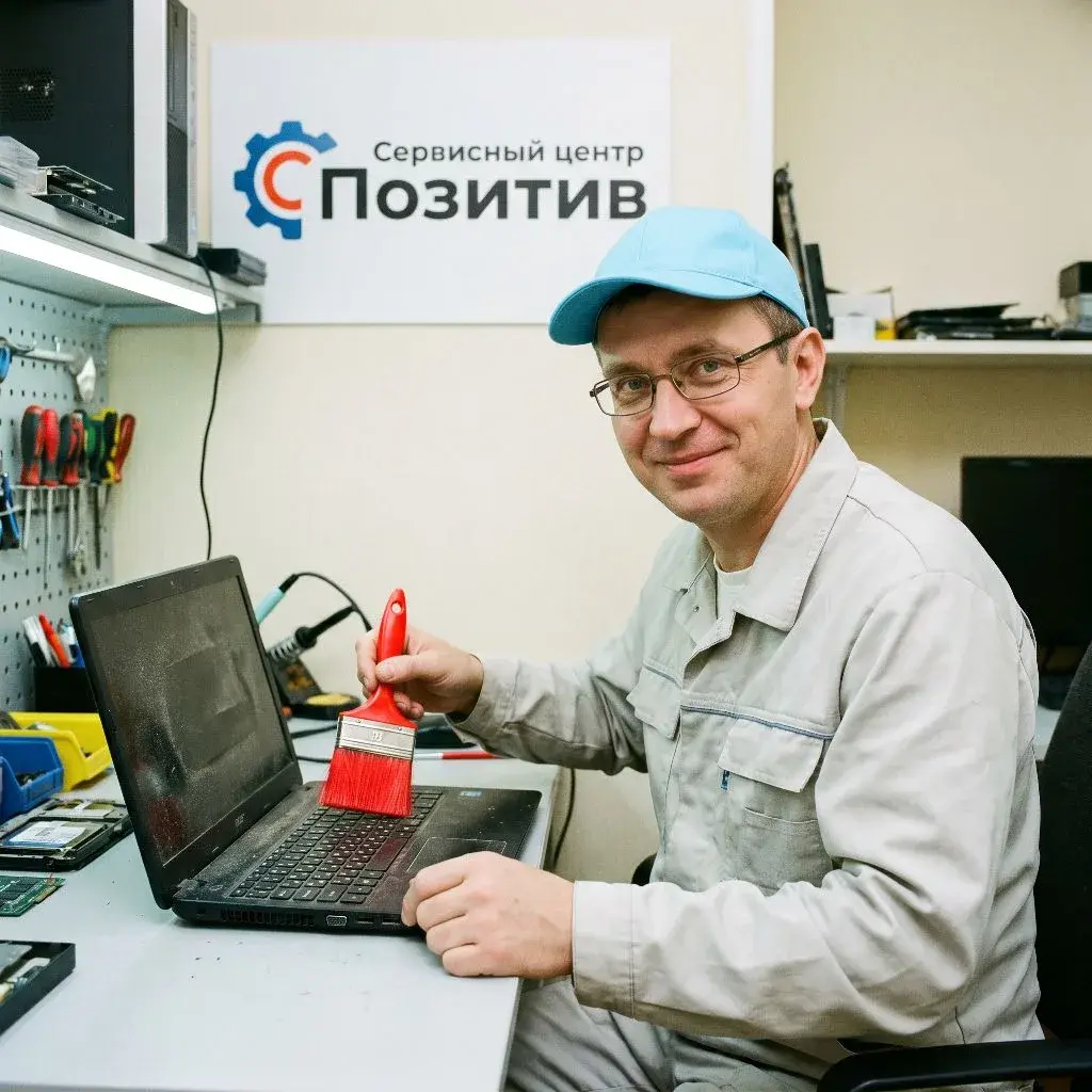 Чистка ноутбука от пыли в Сестрорецке | Замена термопасты