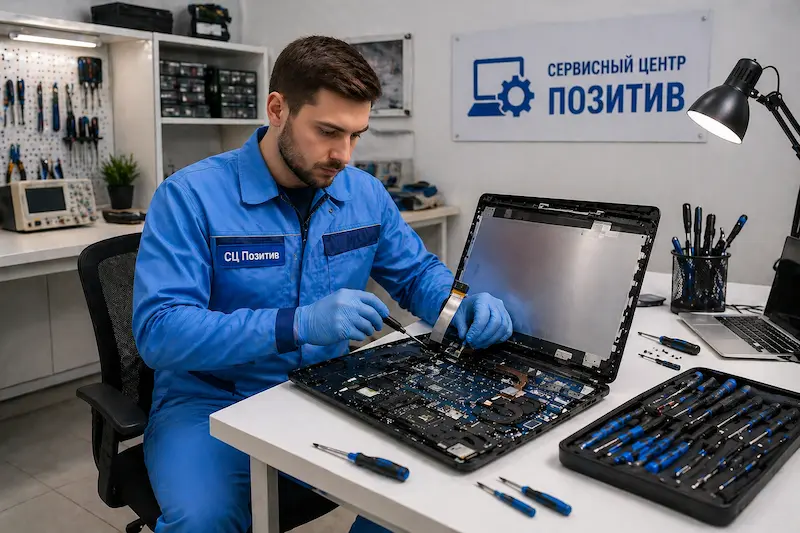 Замена шлейфа матрицы ноутбука в Сестрорецке