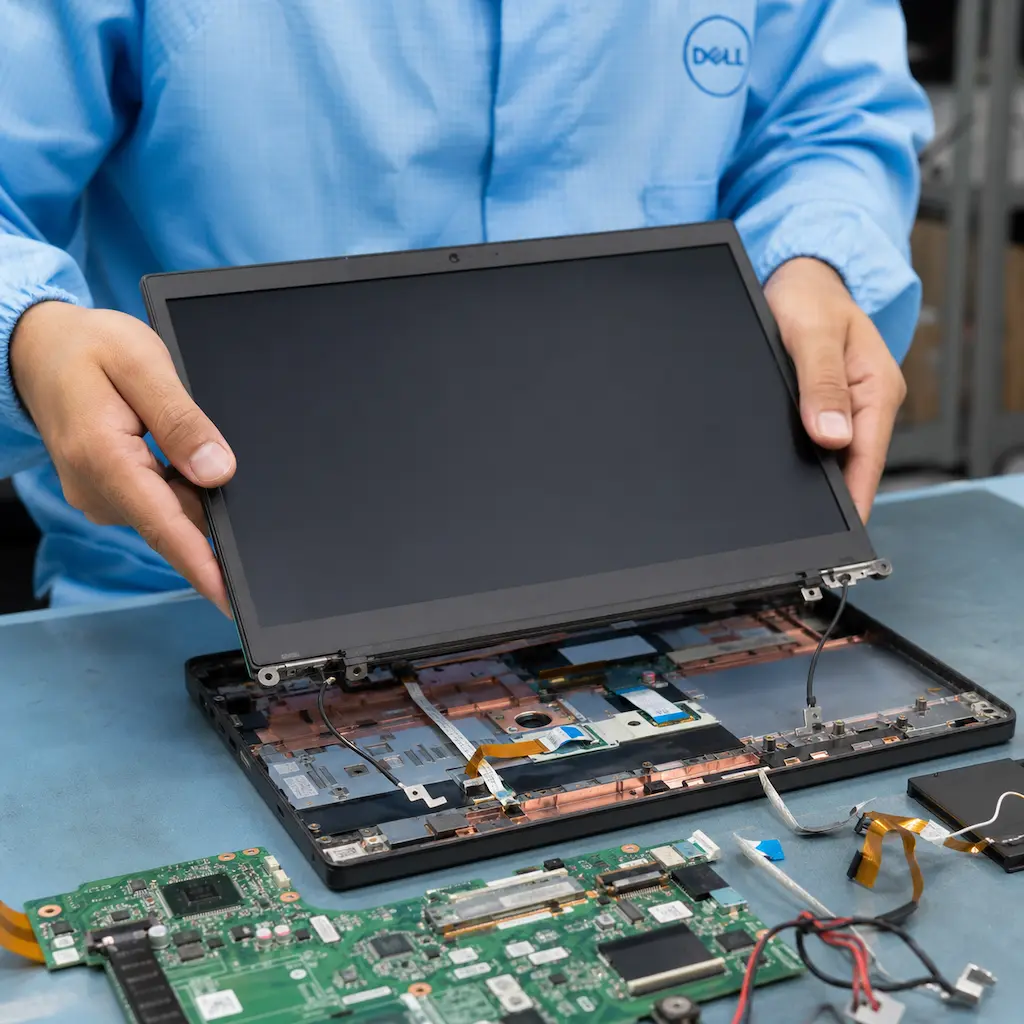 заменить матрицу ноутбука Dell в Сестрорецке
