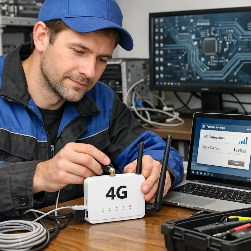 Настройка 4G модема в Сестрорецке