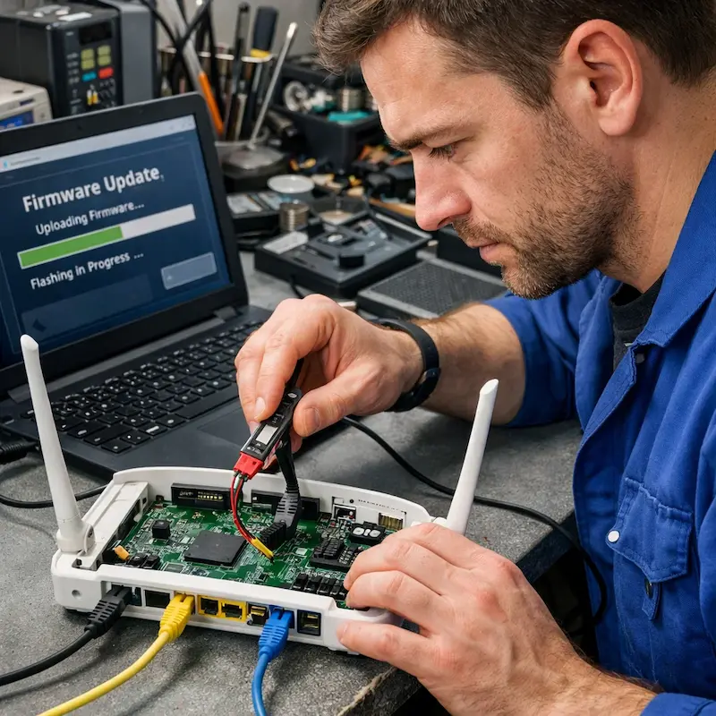 Обновление прошивки роутера в Сестрорецке