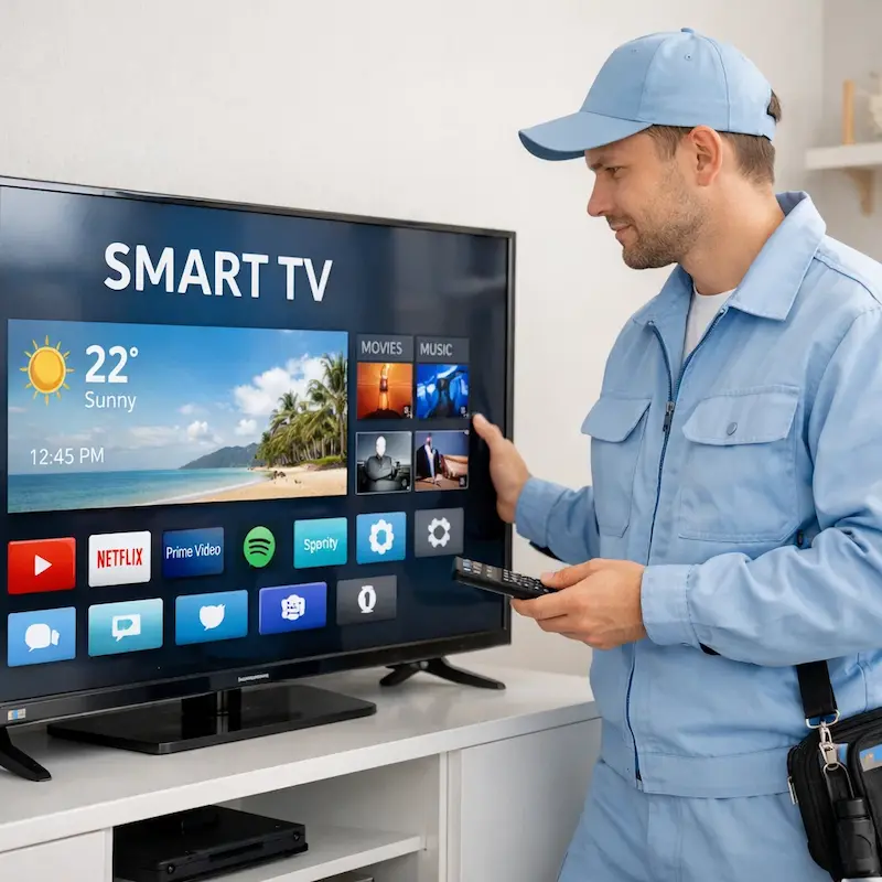 Настройка Smart TV в Сестрорецке