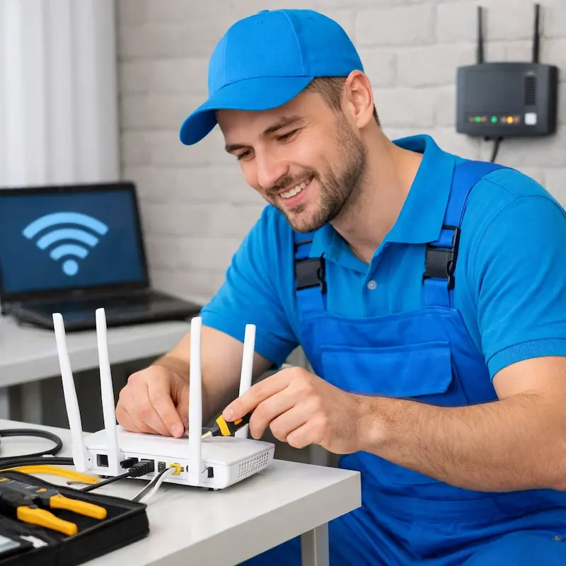 Настройка Wi - Fi в Сестрорецке