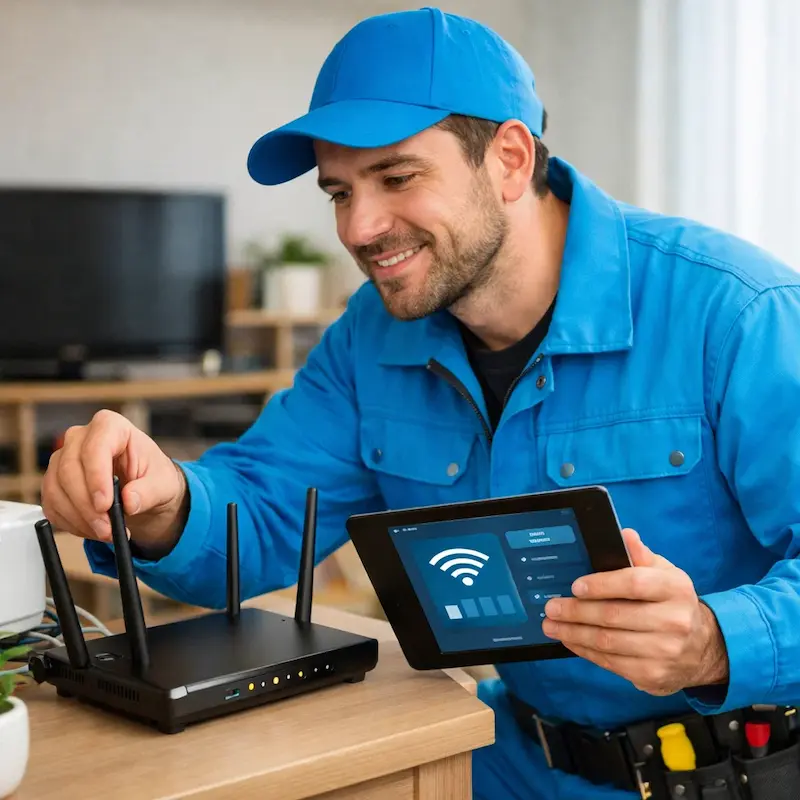 Настройка Wi-Fi для квартиры, дома и офиса в Сестрорецке