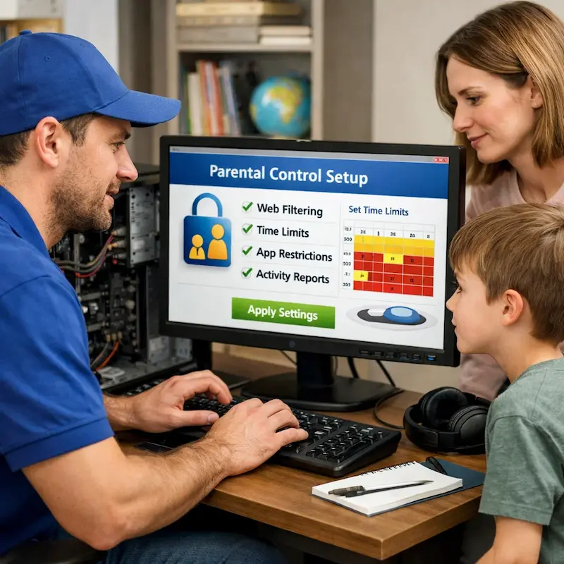 установка родительского контроля в Сестрорецке