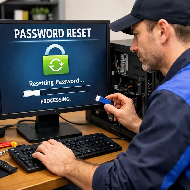 Удаление пароля на компьютере в Сестрорецке