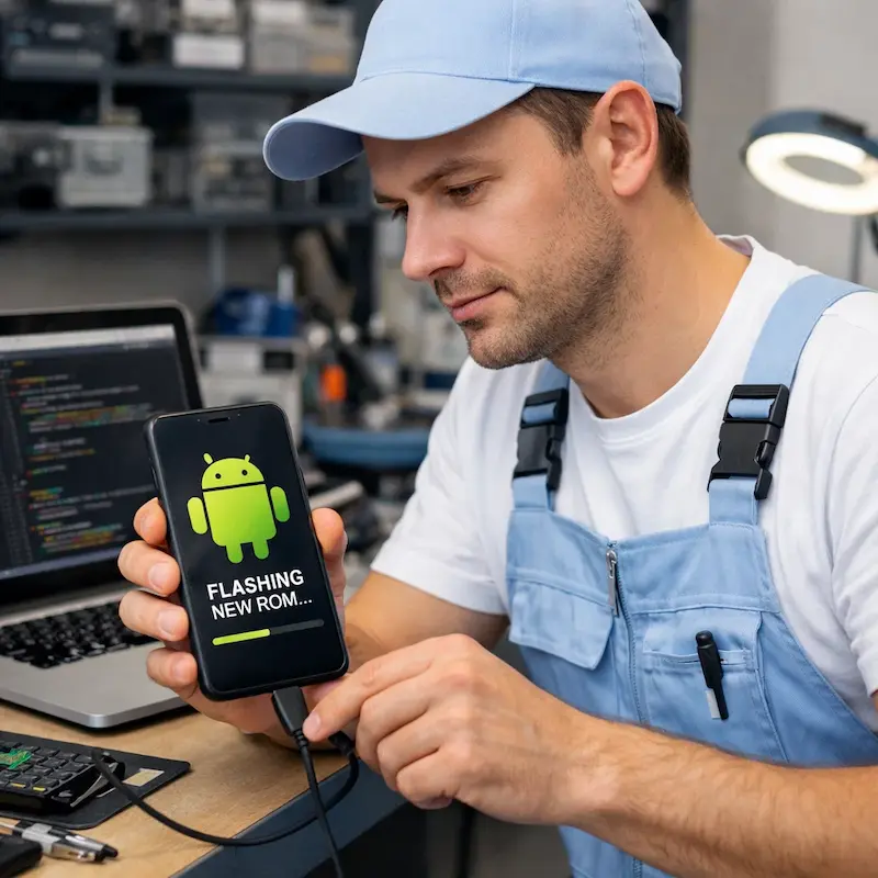 Прошивка Android в Сестрорецке