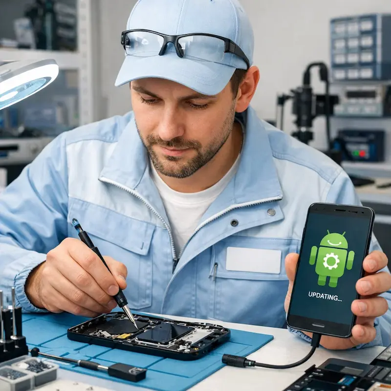 Настройка системы Android в Сестрорецке